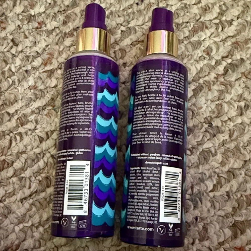 BUNDLE Of 2 tarte SEA 4-in-1 Setting Mist Standard Size - 2.5 oz/ 73.93 mL